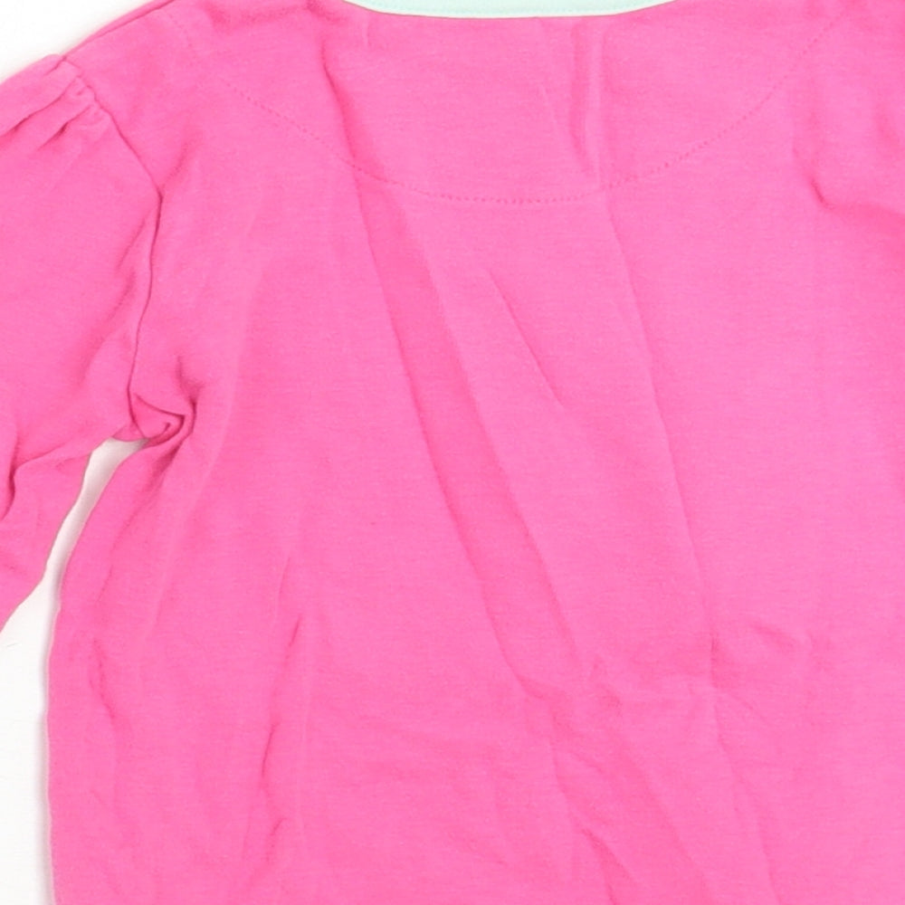Mothercare Girls Pink   Basic T-Shirt Size 2 Years