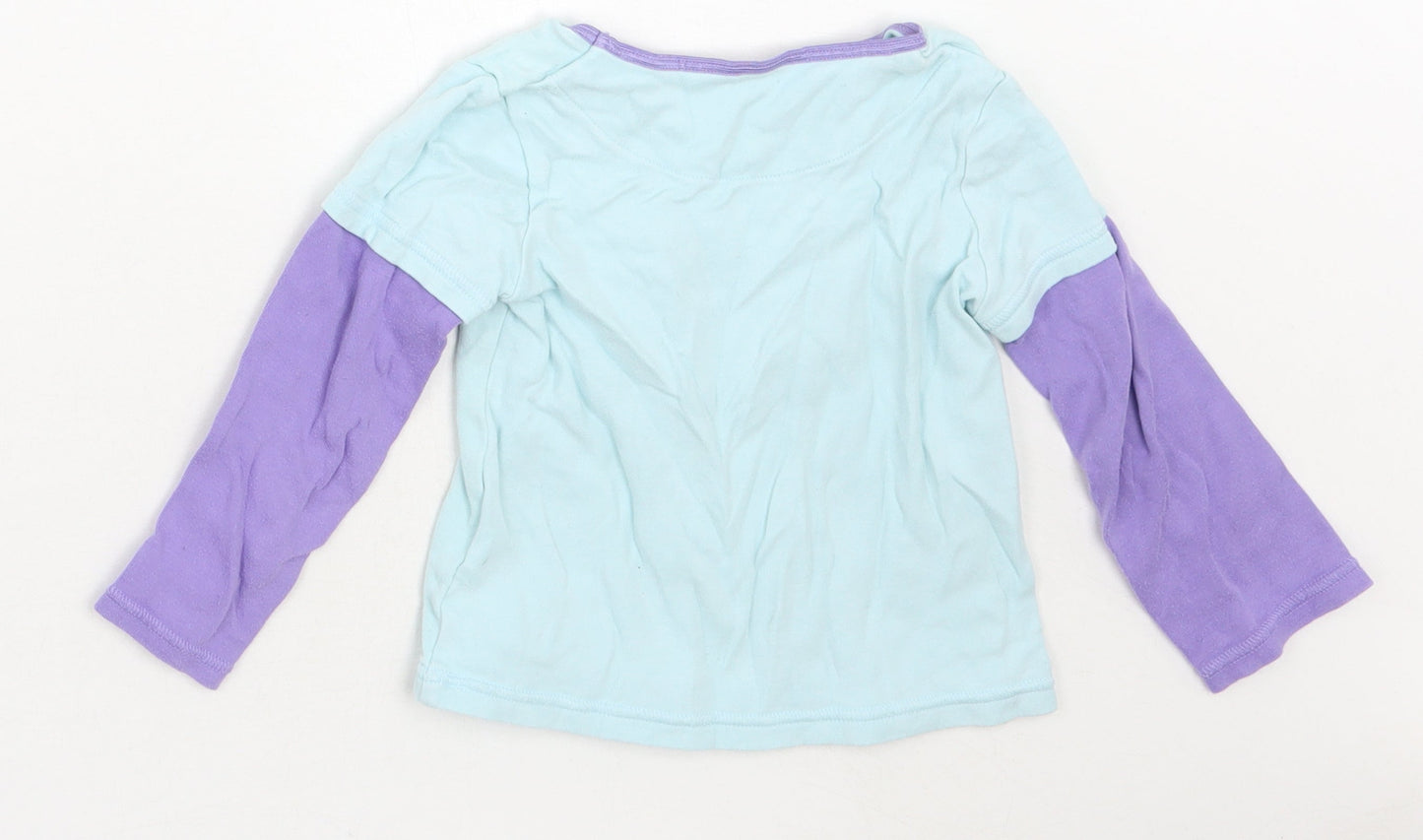 Mothercare Girls Purple   Basic T-Shirt Size 2 Years