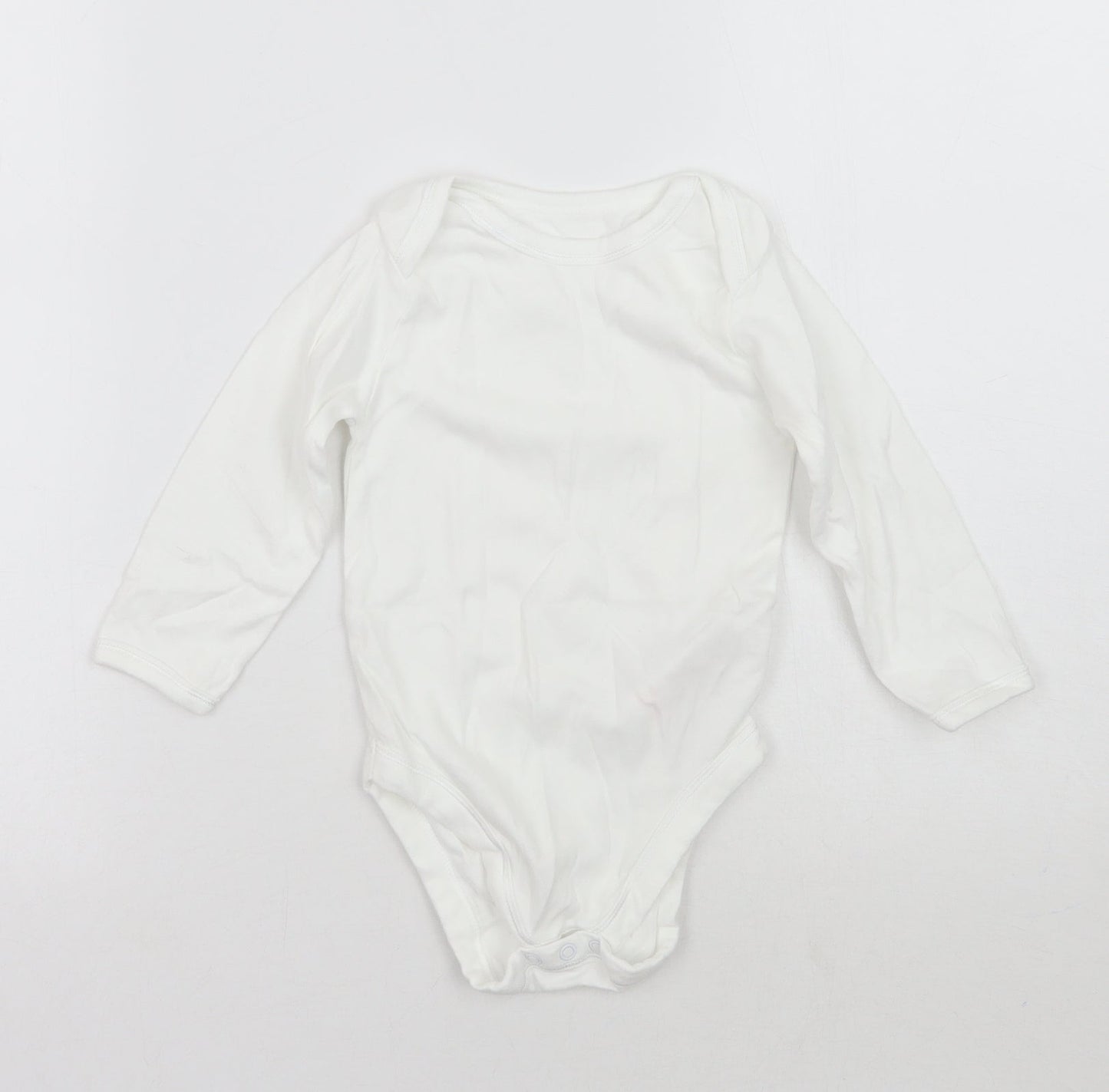 Mothercare Girls White   Babygrow One-Piece Size 18-24 Months