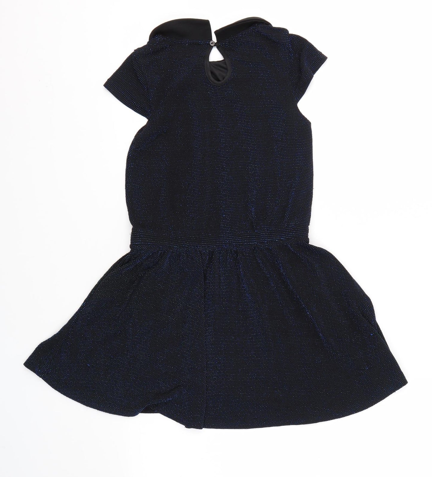 MISS LIBERTO Girls Blue   A-Line  Size 8 Years