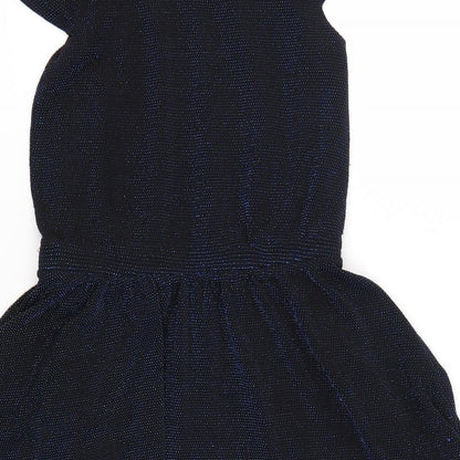 MISS LIBERTO Girls Blue   A-Line  Size 8 Years