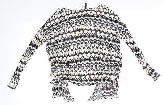 Womens UK Size S H&M Multicoloured Cardigan Jumper