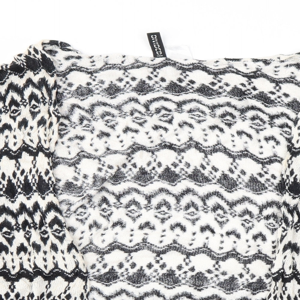 Womens UK Size S H&M Multicoloured Cardigan Jumper