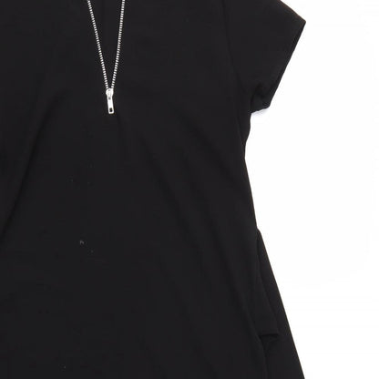 Daisy Street Womens Black   Shirt Dress  Size 8