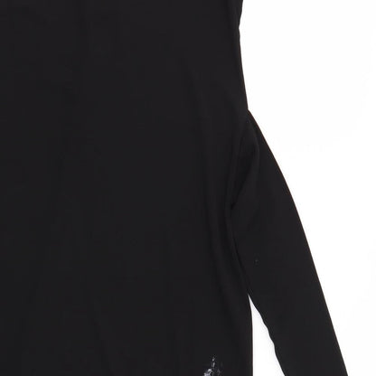 Daisy Street Womens Black   Shirt Dress  Size 8