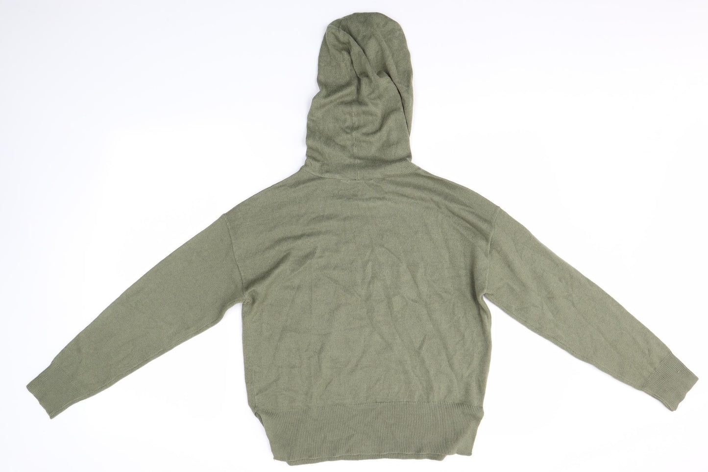 Select Womens Green   Pullover Hoodie Size S