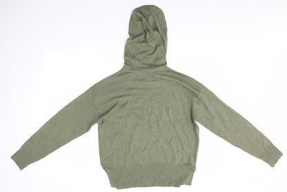 Select Womens Green   Pullover Hoodie Size S