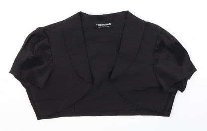 blackbutterfly Womens Black   Cardigan Jumper Size 12