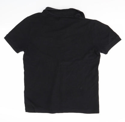 George Mens Black    Polo Size M  - LOCK KEEPER'S PUB