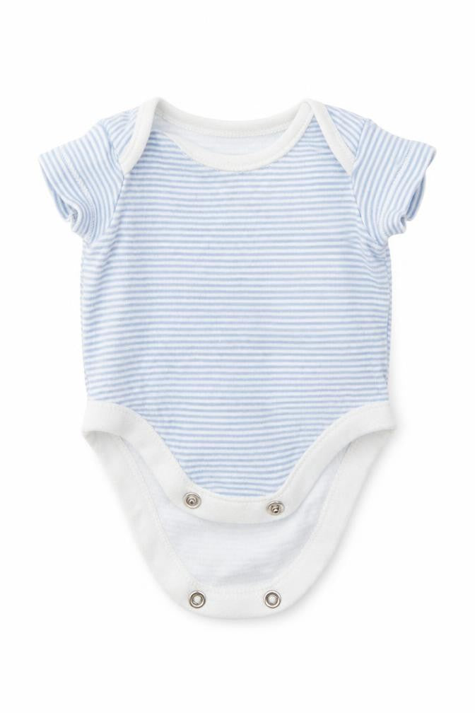 Front view of Nutmeg Baby Multicoloured Babygrow One-Piece Size Newborn - Tiny Baby