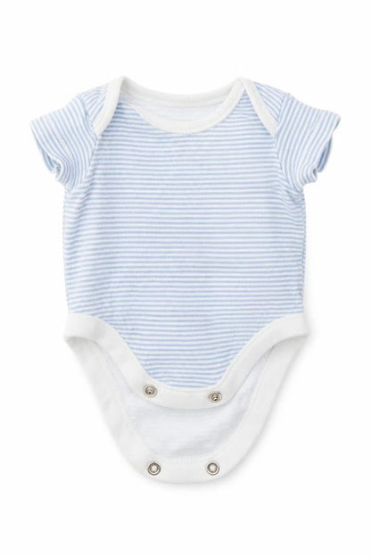 Front view of Nutmeg Baby Multicoloured Babygrow One-Piece Size Newborn - Tiny Baby