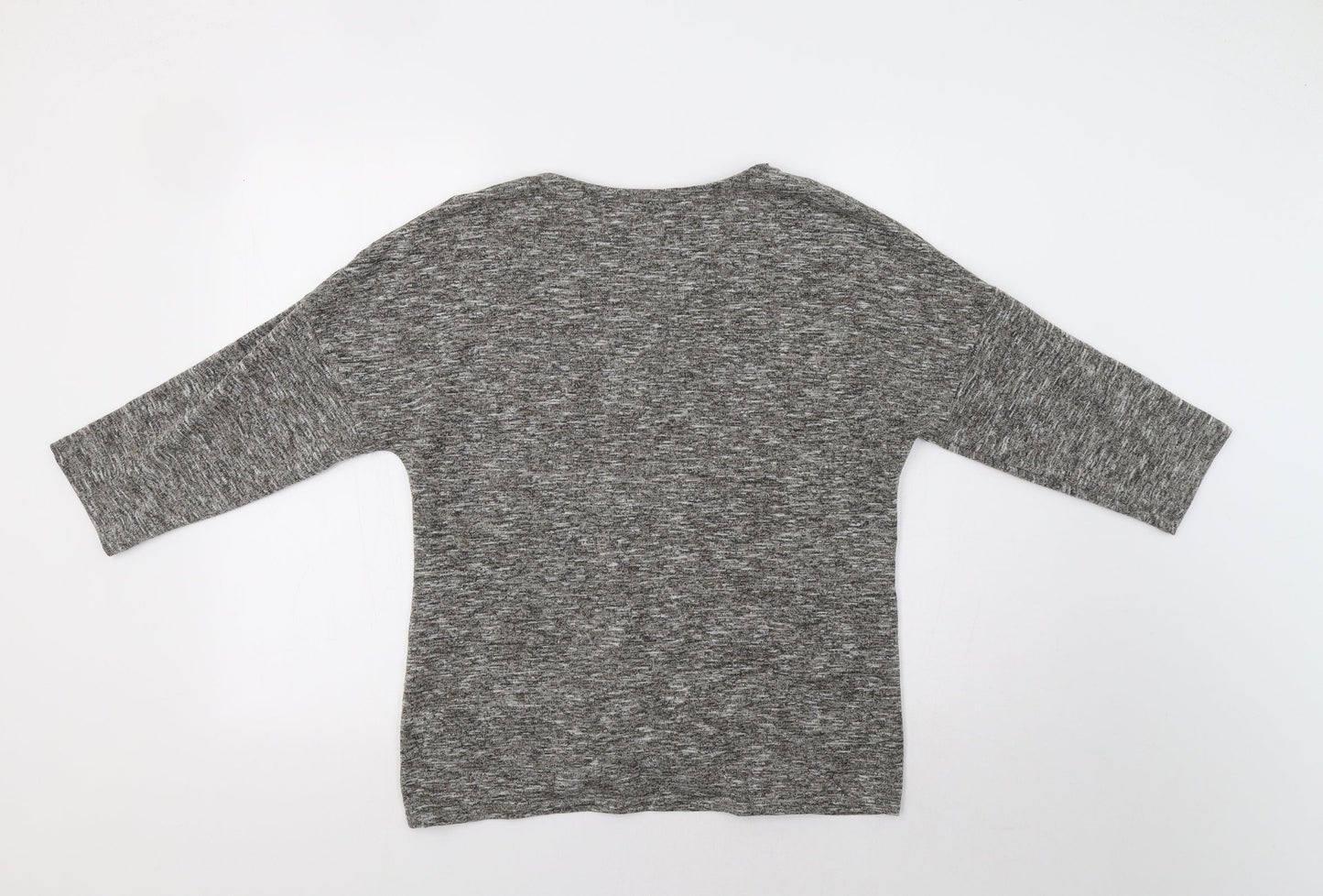 Womens UK Size 14 Papaya Grey Pullover Jumper