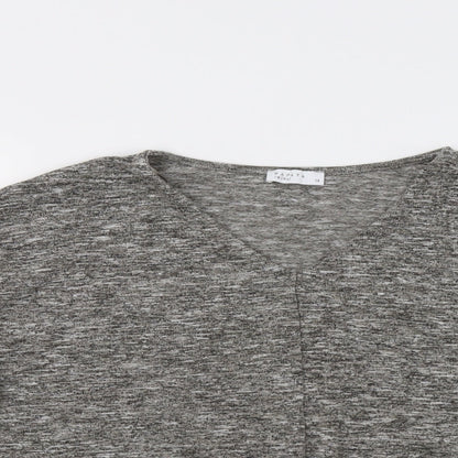 Womens UK Size 14 Papaya Grey Pullover Jumper