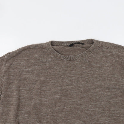 George Mens Beige   Pullover Jumper Size XL