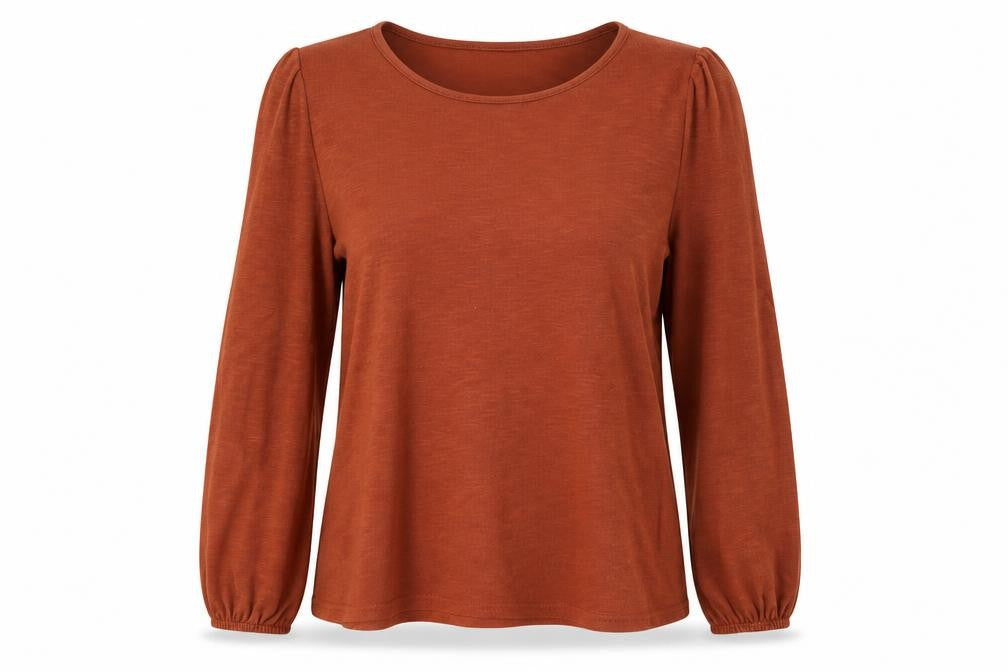 Womens UK Size L New Look Brown Pullover Jumper