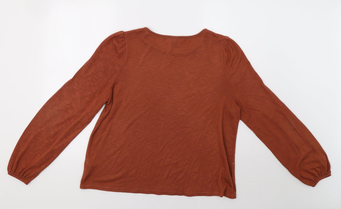 Womens UK Size L New Look Brown Pullover Jumper