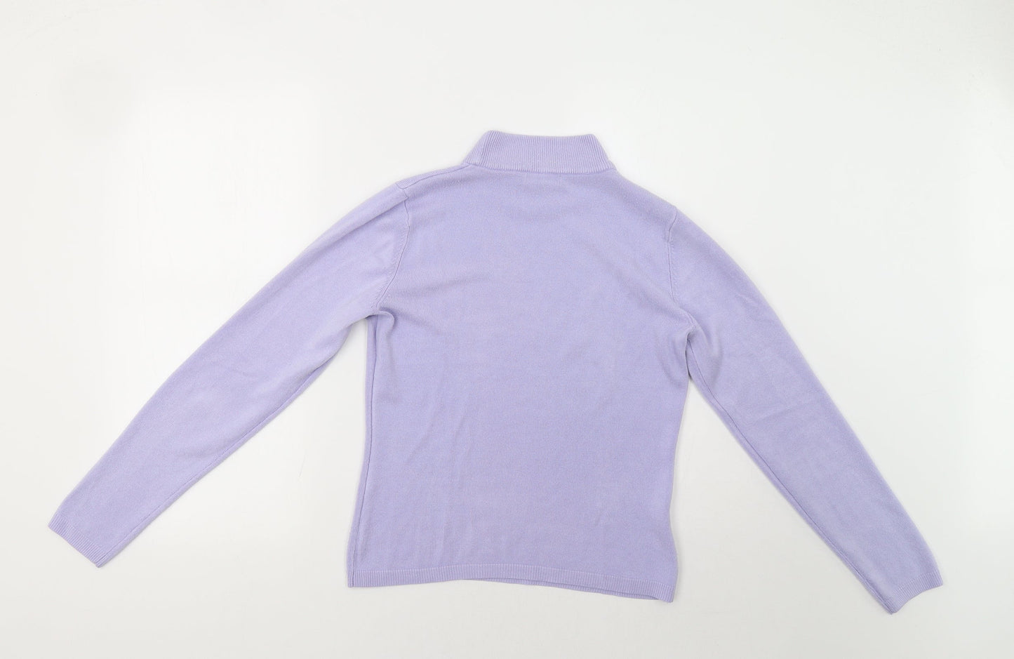 Womens UK Size 10 Matalan Purple Pullover Jumper