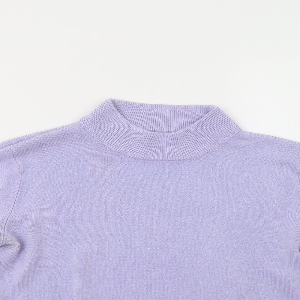 Womens UK Size 10 Matalan Purple Pullover Jumper