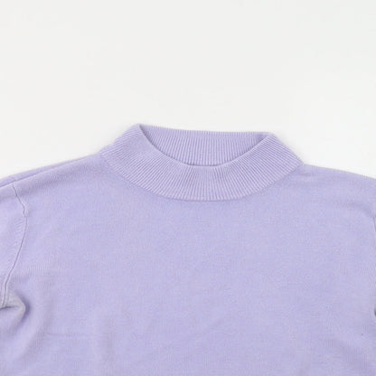 Womens UK Size 10 Matalan Purple Pullover Jumper