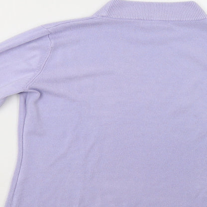 Womens UK Size 10 Matalan Purple Pullover Jumper