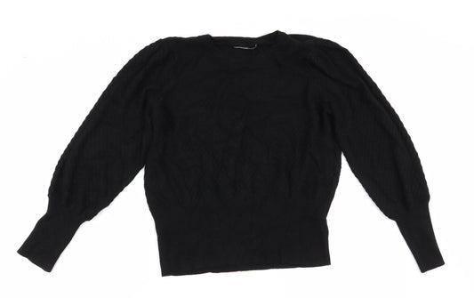 Womens UK Size 18 Marks and Spencer Black Pullover Jumper