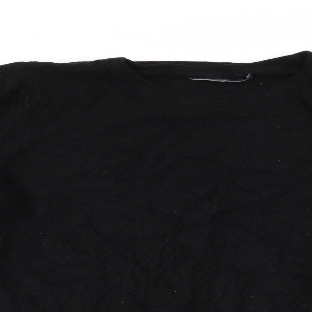 Womens UK Size 18 Marks and Spencer Black Pullover Jumper