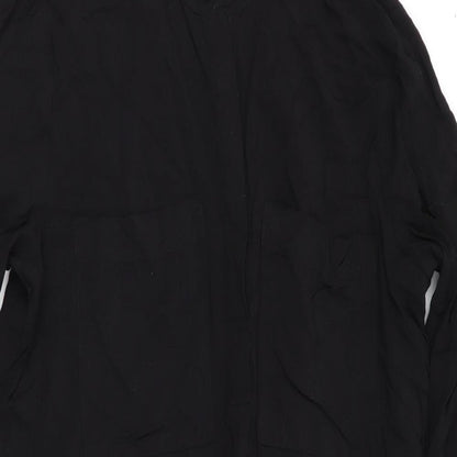 H&M Womens Black   Shirt Dress  Size 10  - Pullover Style