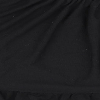 Womens UK Size 10 Atmosphere Black Basic Blouse