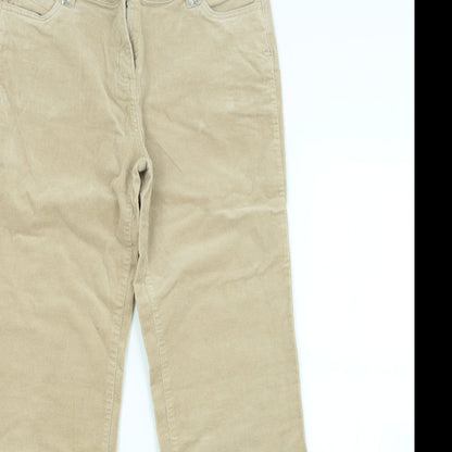 TU Womens Beige   Chino Trousers Size 12 L29 in