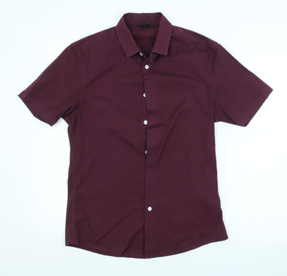 ASOS Mens Purple    Button-Up Size S