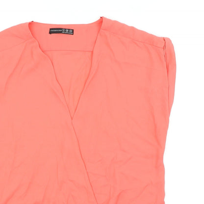 Atmosphere Womens Red   Basic Blouse Size 8