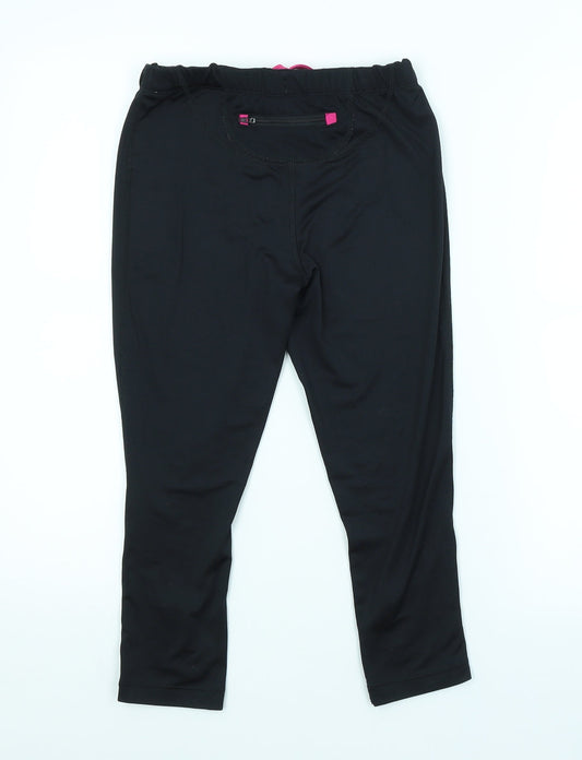 ellesse Womens Black   Compression Leggings Size 10 L20 in