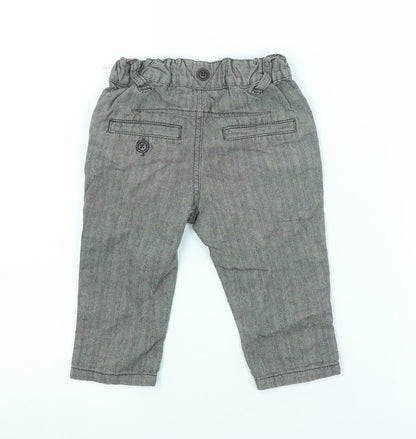 NEXT Baby Grey   Jogger Jeans Size 9-12 Months