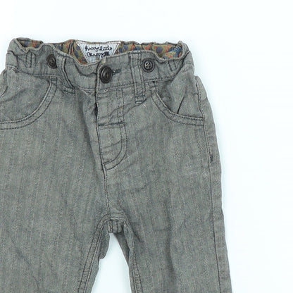 NEXT Baby Grey   Jogger Jeans Size 9-12 Months