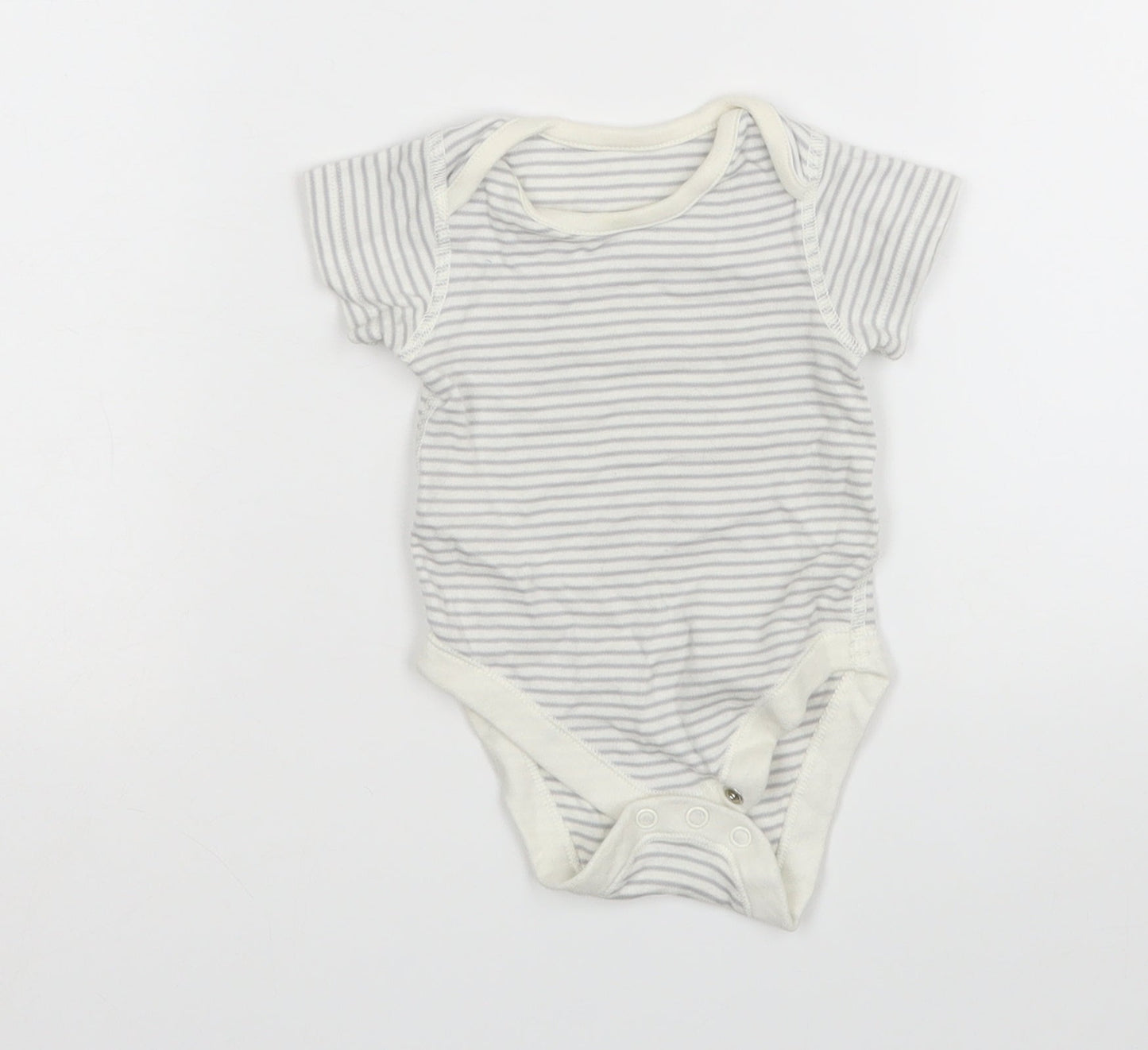 M&S Baby Multicoloured Striped  Leotard One-Piece Size 0-3 Months