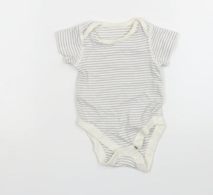 M&S Baby Multicoloured Striped  Leotard One-Piece Size 0-3 Months