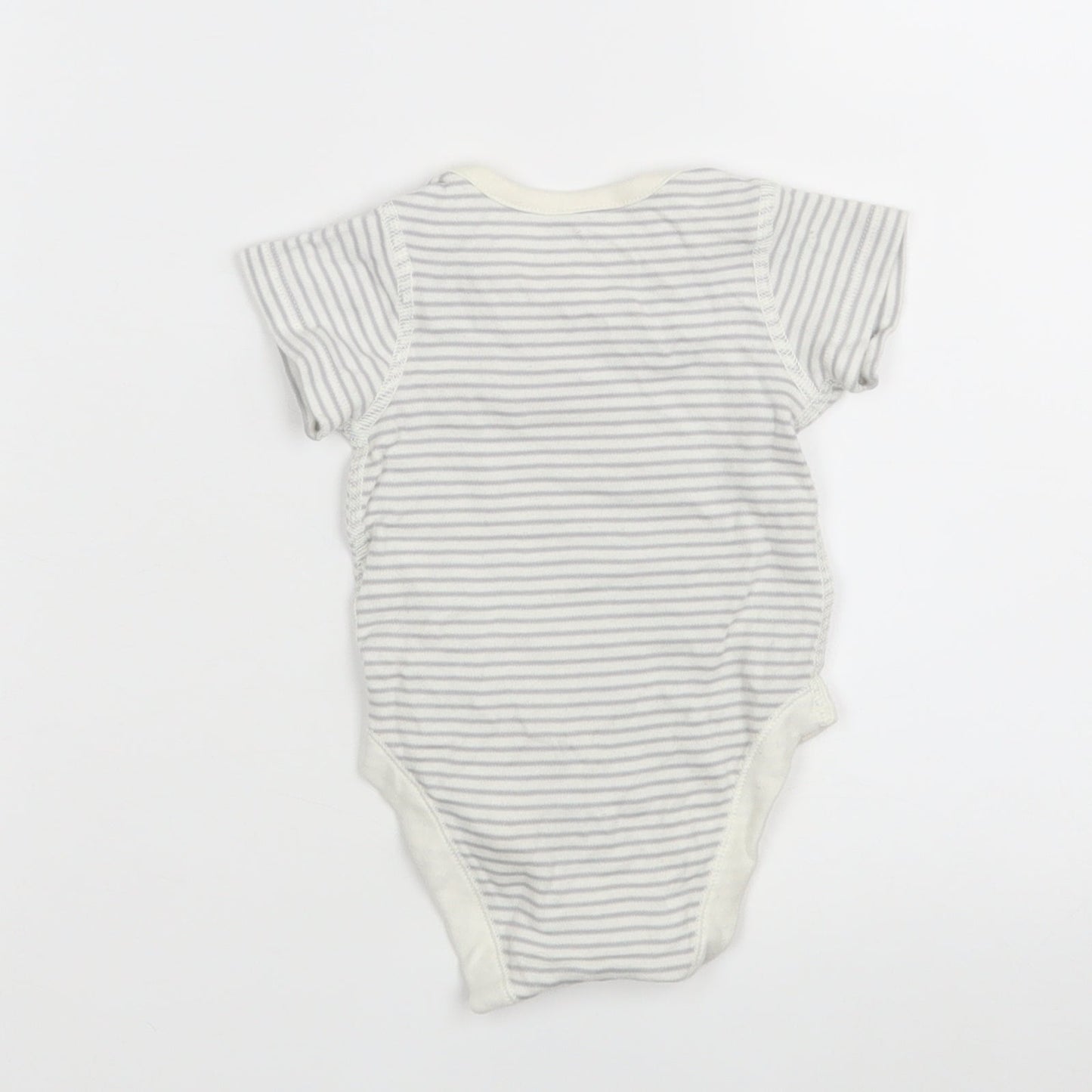 M&S Baby Multicoloured Striped  Leotard One-Piece Size 0-3 Months