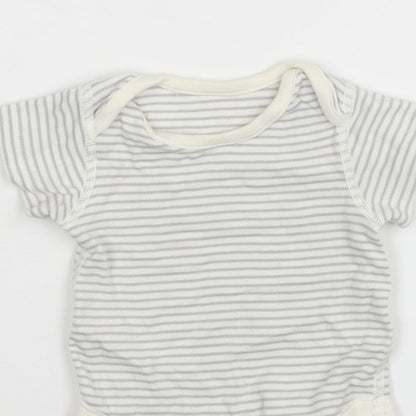 M&S Baby Multicoloured Striped  Leotard One-Piece Size 0-3 Months