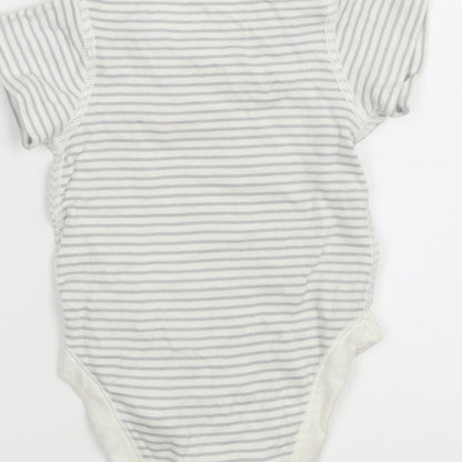 M&S Baby Multicoloured Striped  Leotard One-Piece Size 0-3 Months