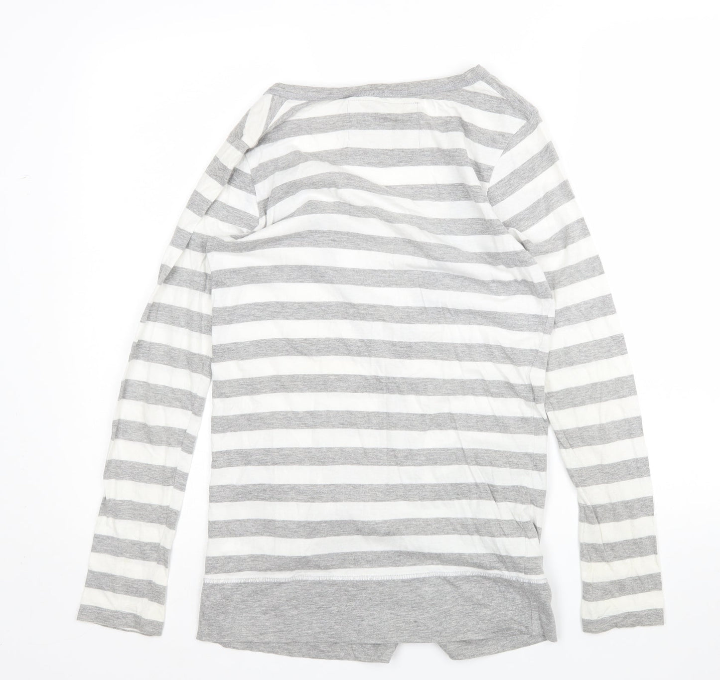 Denim Co Womens Multicoloured Striped  Cardigan Jumper Size 8