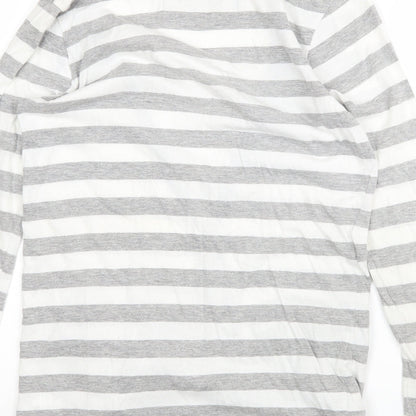 Denim Co Womens Multicoloured Striped  Cardigan Jumper Size 8