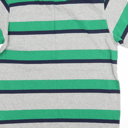 Lee Cooper Mens Multicoloured Striped   T-Shirt Size S