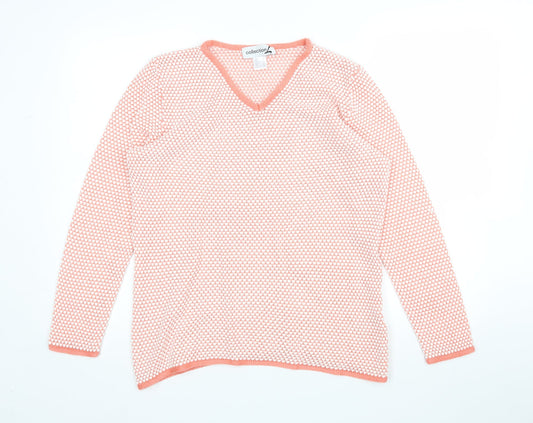 Womens UK Size 16 Collection L Multicoloured Pullover Jumper