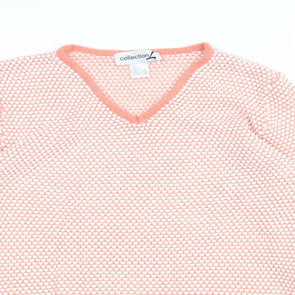Womens UK Size 16 Collection L Multicoloured Pullover Jumper