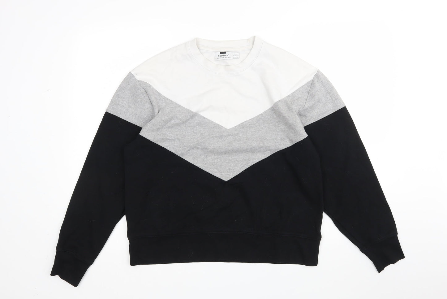 Topman Mens Multicoloured   Pullover Jumper Size S