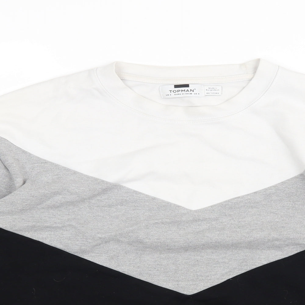 Topman Mens Multicoloured   Pullover Jumper Size S