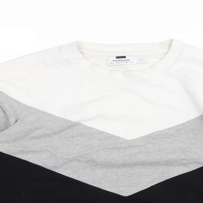 Topman Mens Multicoloured   Pullover Jumper Size S