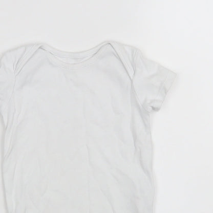 F&F Baby White   Leotard One-Piece Size 12-18 Months