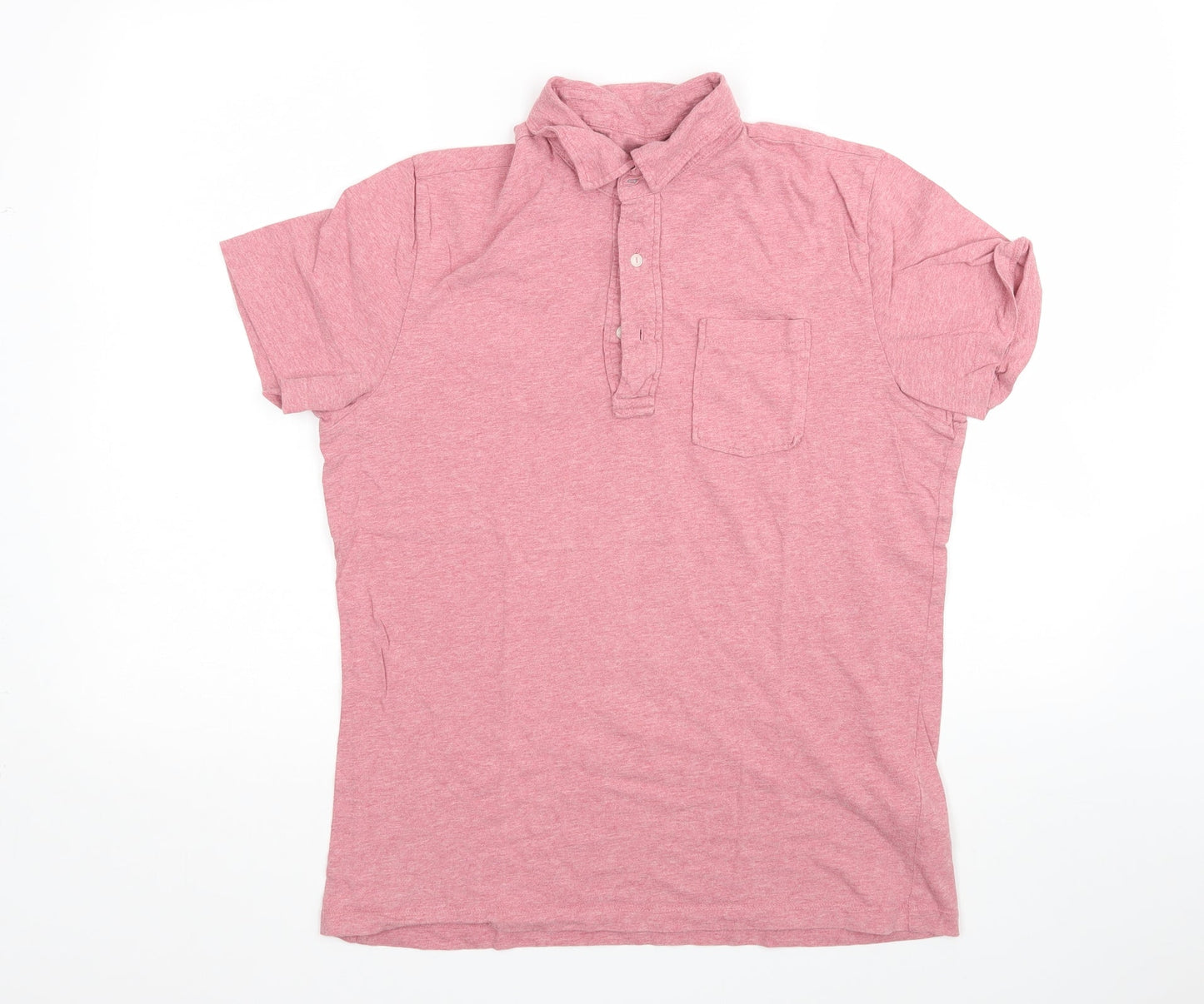 B.D Baggies Mens Pink    Polo Size M