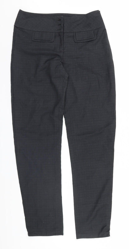 Womens UK Size 10 Dorothy Perkins Regular Fit  Black Trousers